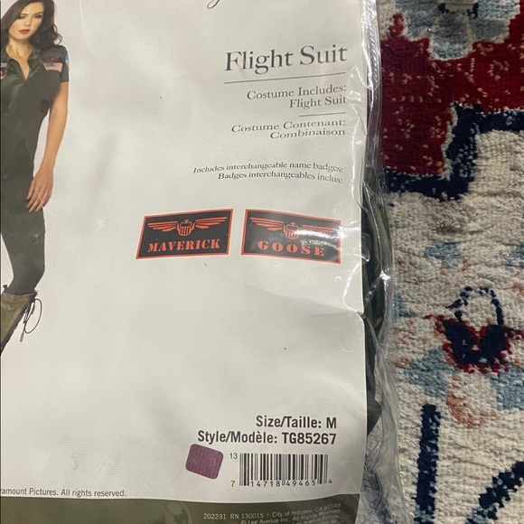Leg Avenue Top Gun Flight Suit – Women’s Large – New in Package - Picture 2 of 3